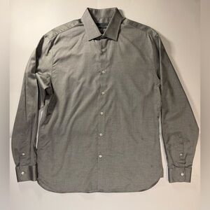 Like-new John Varvatos grey dress shirt